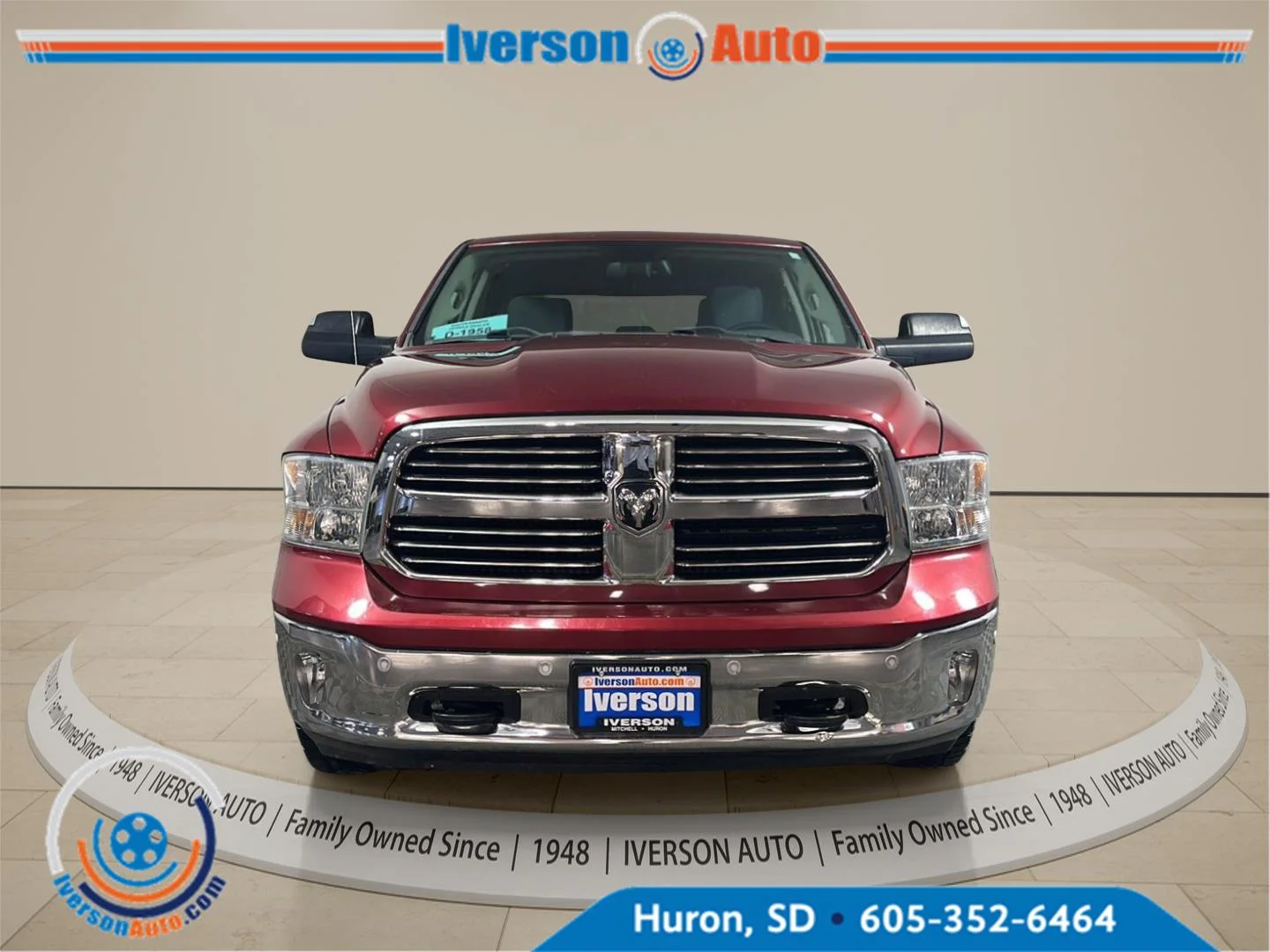 Used 2014 RAM Ram 1500 Pickup SLT with VIN 1C6RR7LT3ES175549 for sale in Huron, SD