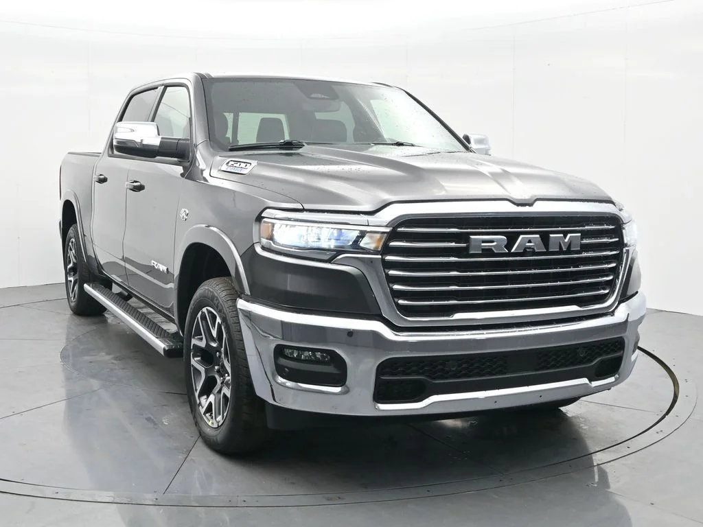 New 2026 Granite Crystal Metallic Clear-Coat Exterior Paint RAM Laramie image 4