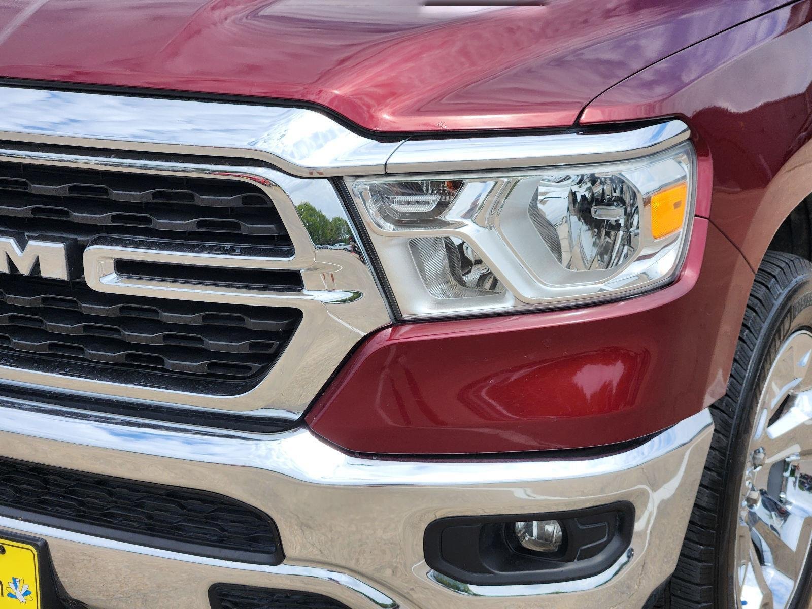 Used 2022 Delmonico Red Pearlcoat Ram Lone Star image 7