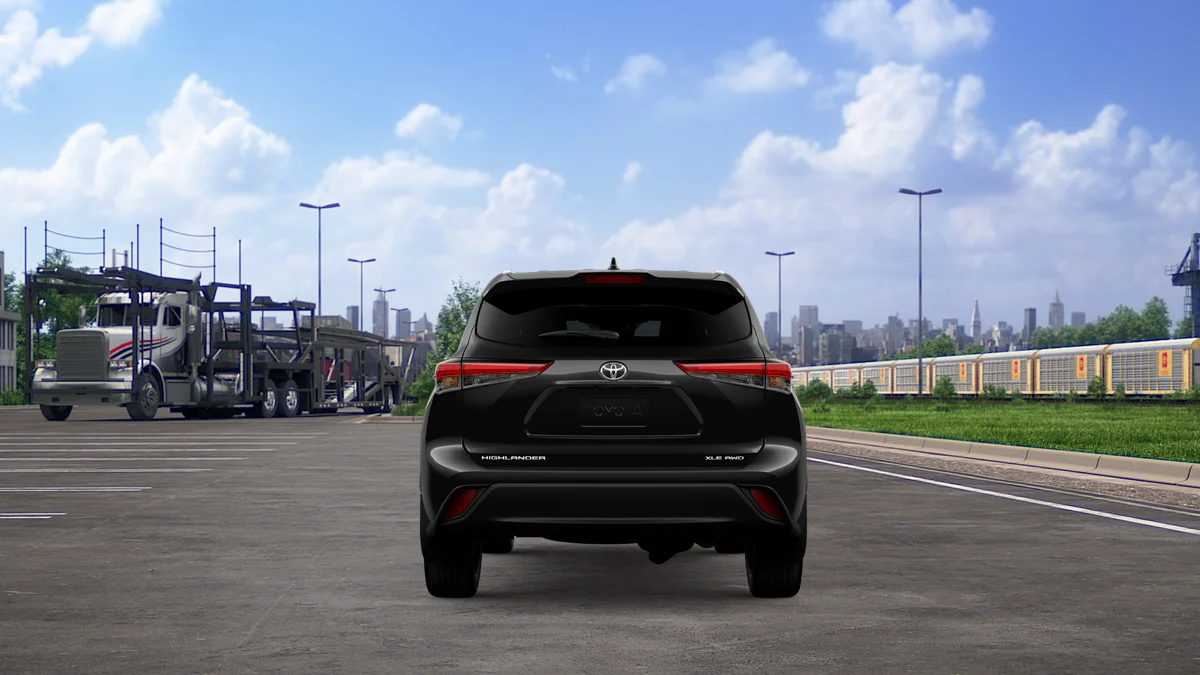 New 2026 Midnight Black Metallic Toyota XLE image 8