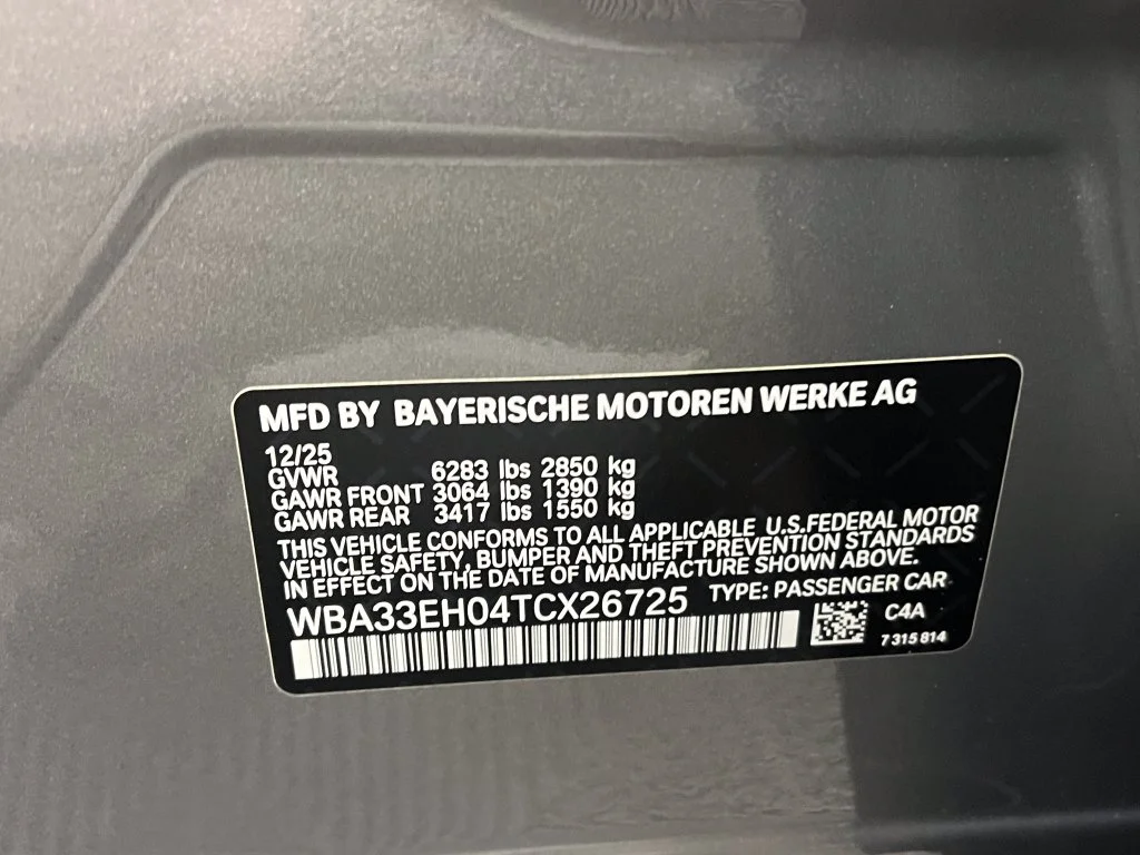 Used 2026 Gray Metallic BMW 740i xDrive image 26