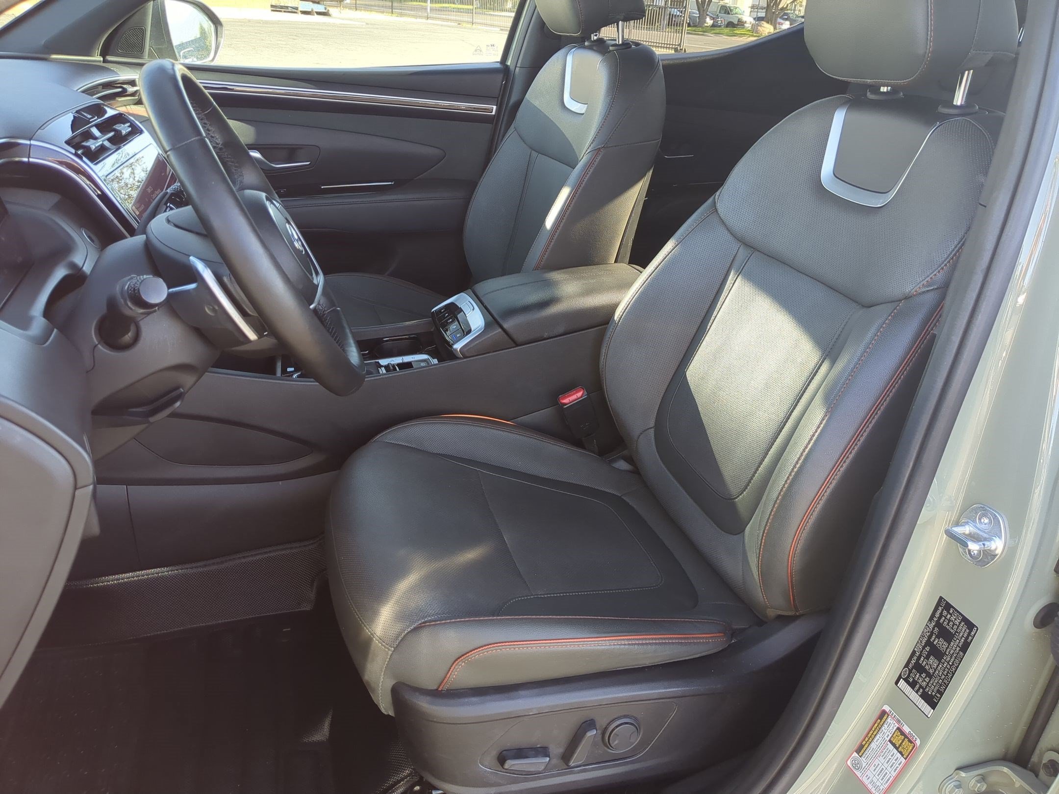 Used 2024 Sage Gray Hyundai Limited image 15