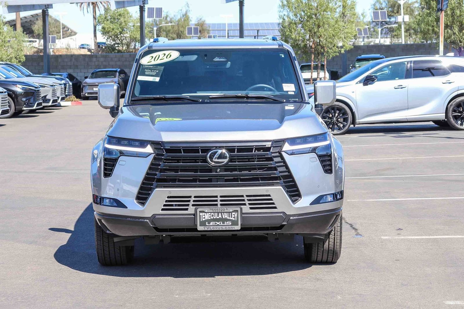 Certified Used 2026 Silver Lexus 550 Premium+ image 2