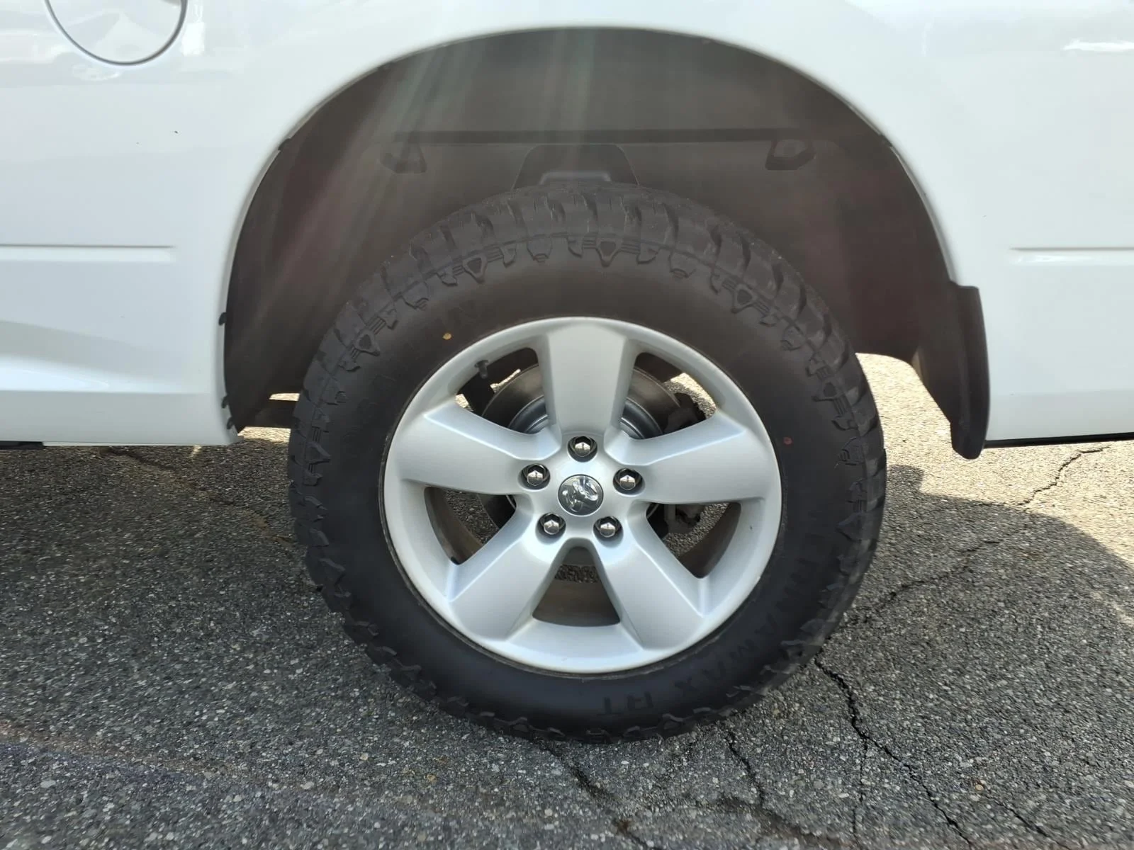 Used 2024 Bright White Clearcoat Ram SLT image 10