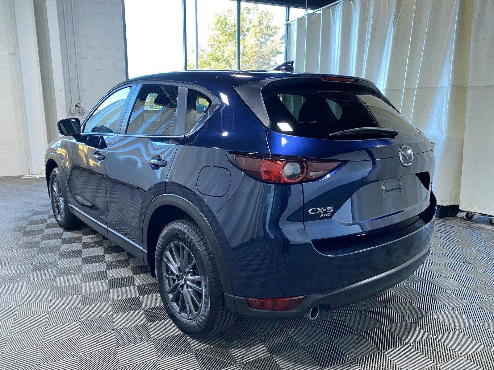 Used 2021 Deep Crystal Blue Mica Mazda Touring image 6