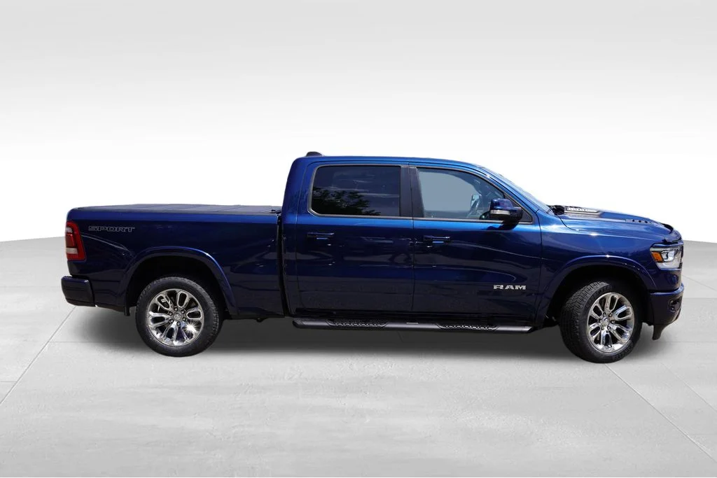 Used 2022 Patriot Blue Pearlcoat Ram Laramie image 3