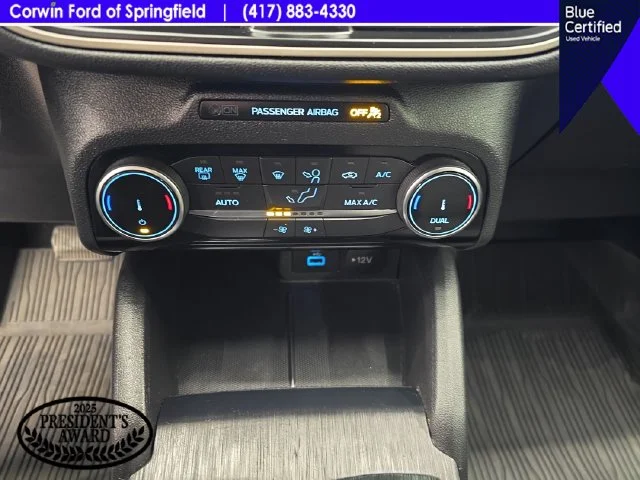 Certified Used 2022 Agate Black Metallic Ford SE image 26