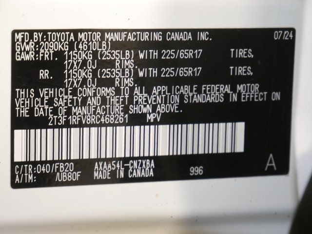 Used 2024 Ice Cap Toyota LE image 32