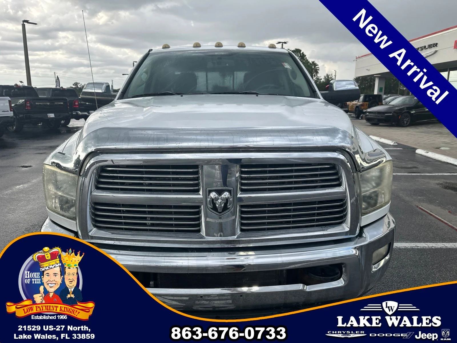 Used 2011 White Ram Laramie image 8