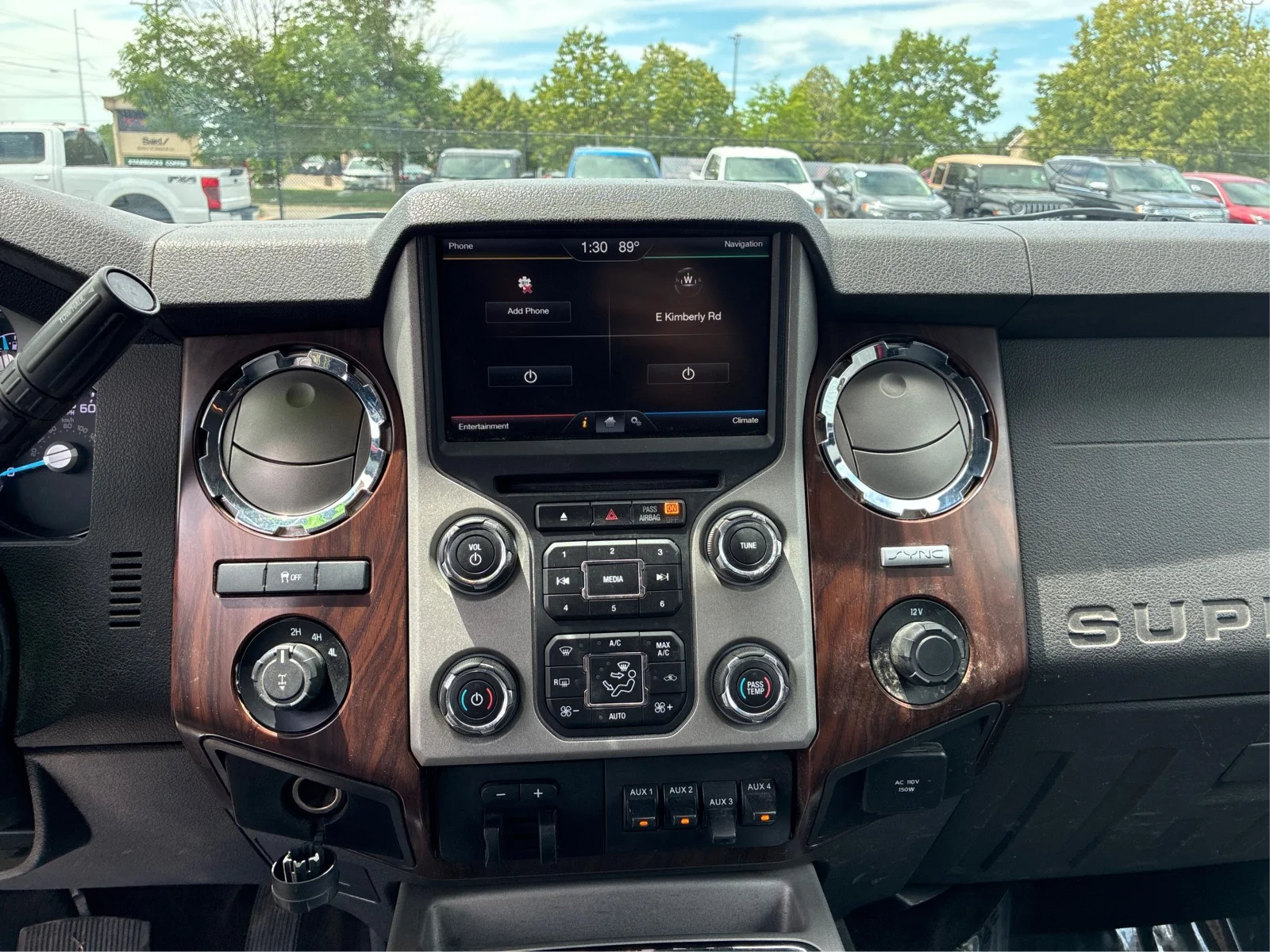 Used 2015 Red Ford Lariat image 11