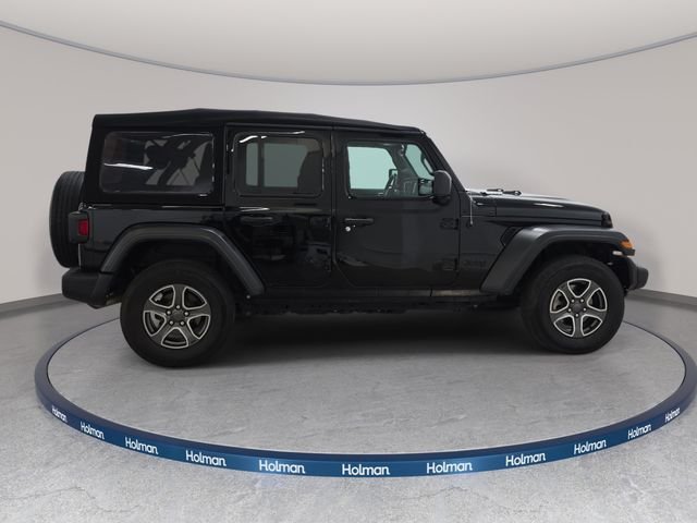 Used 2022 Black Clearcoat Jeep Unlimited Sport S image 5