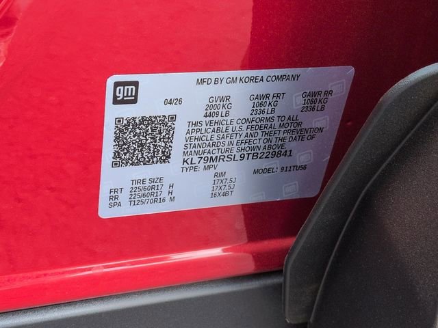 New 2026 Apex Red Chevrolet LT image 34