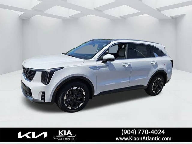 New 2025 Glacial White Pearl Kia S image 2