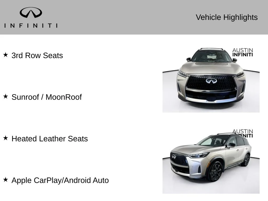 Certified Used 2026 Black INFINITI Autograph image 3