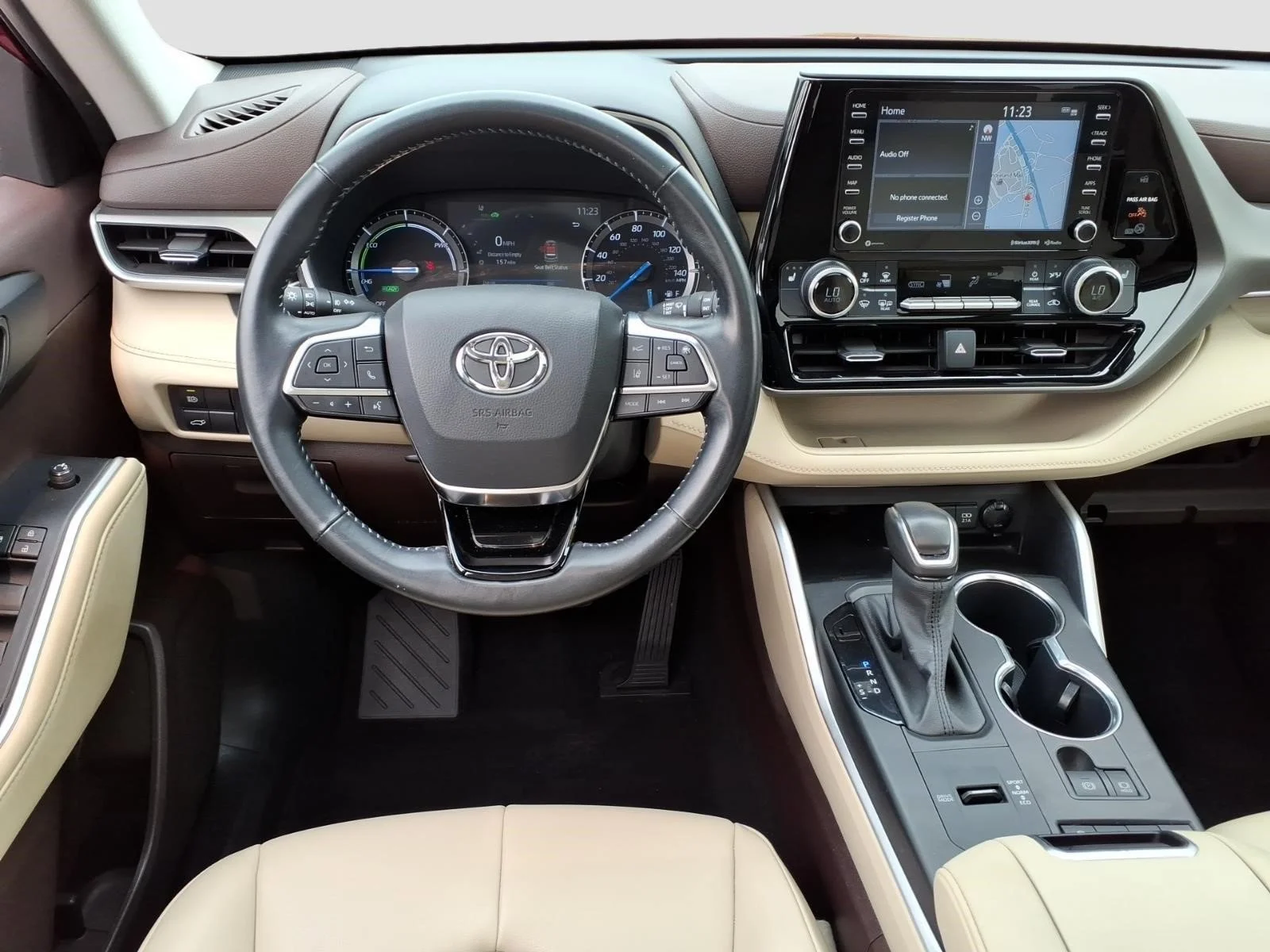 Used 2021 Ruby Flare Pearl Toyota XLE image 11