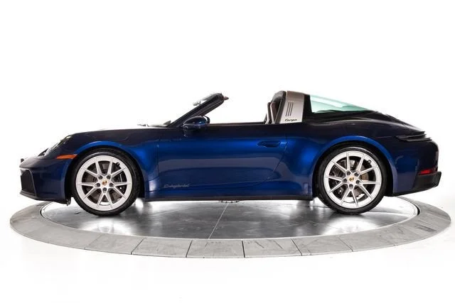 Used 2025 Gentian Blue Metallic Porsche Targa 4 GTS image 2
