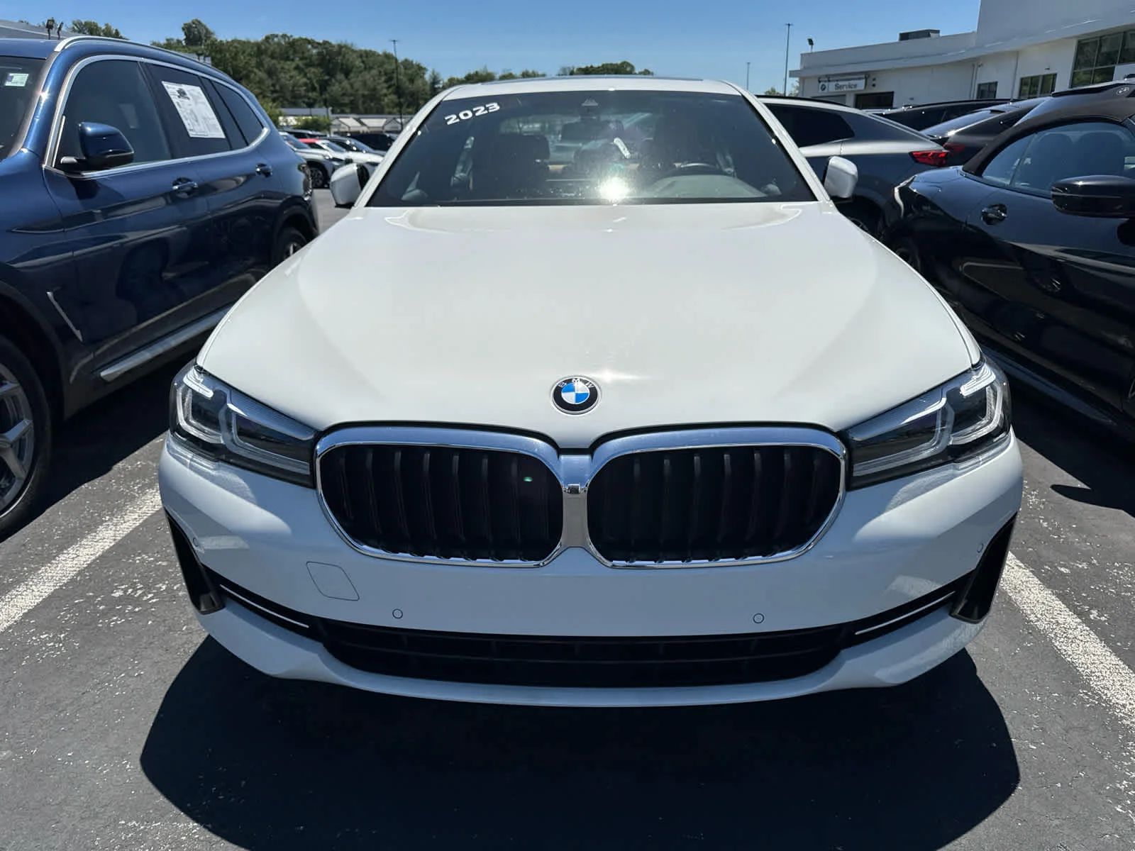 Used 2023 Alpine White BMW 530i xDrive image 4