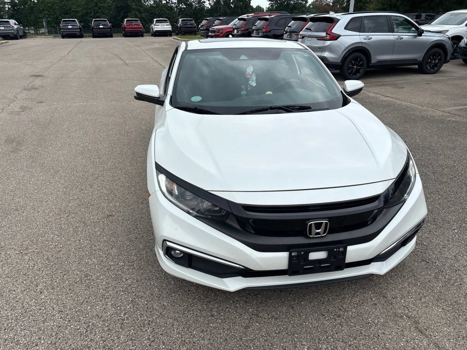 Used 2019 Platinum White Pearl Honda EX image 8
