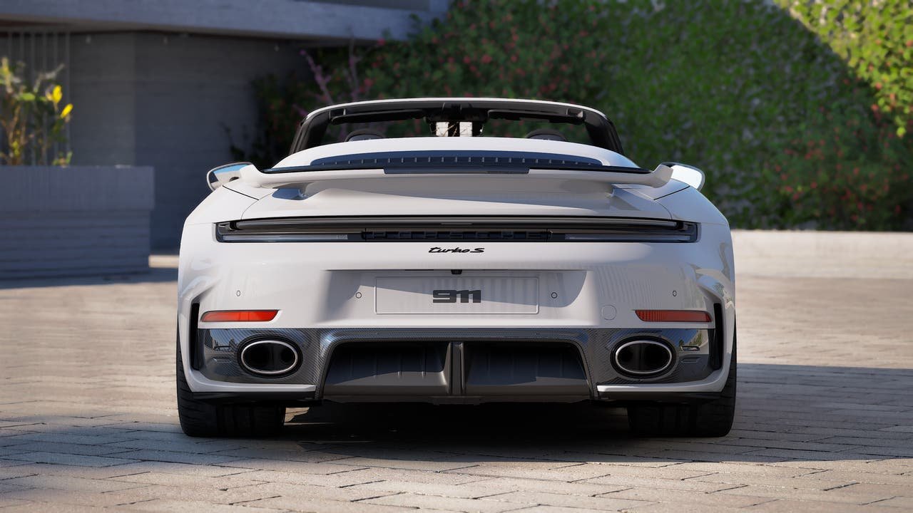 New 2027 White Porsche Turbo S Cabriolet image 7