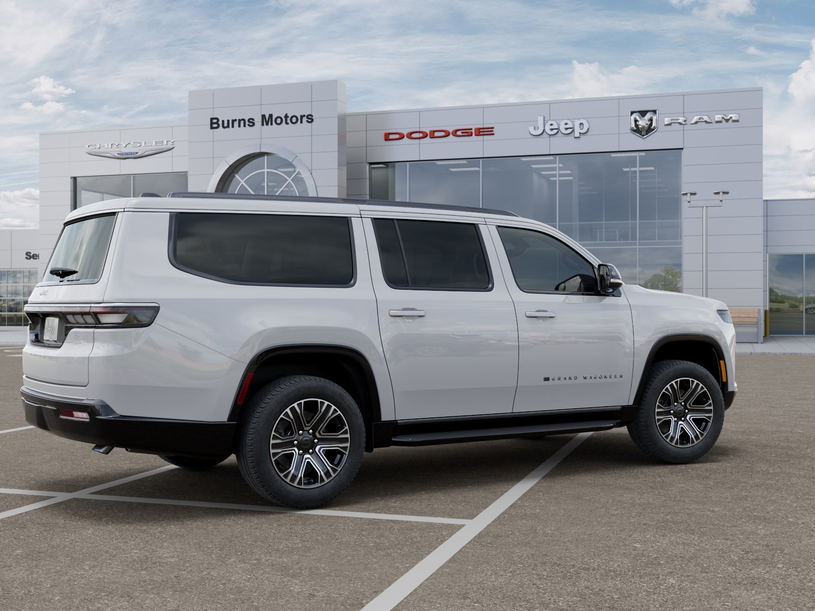 New 2026 Bright White Clear-Coat Exterior Paint Jeep 4x2 image 30