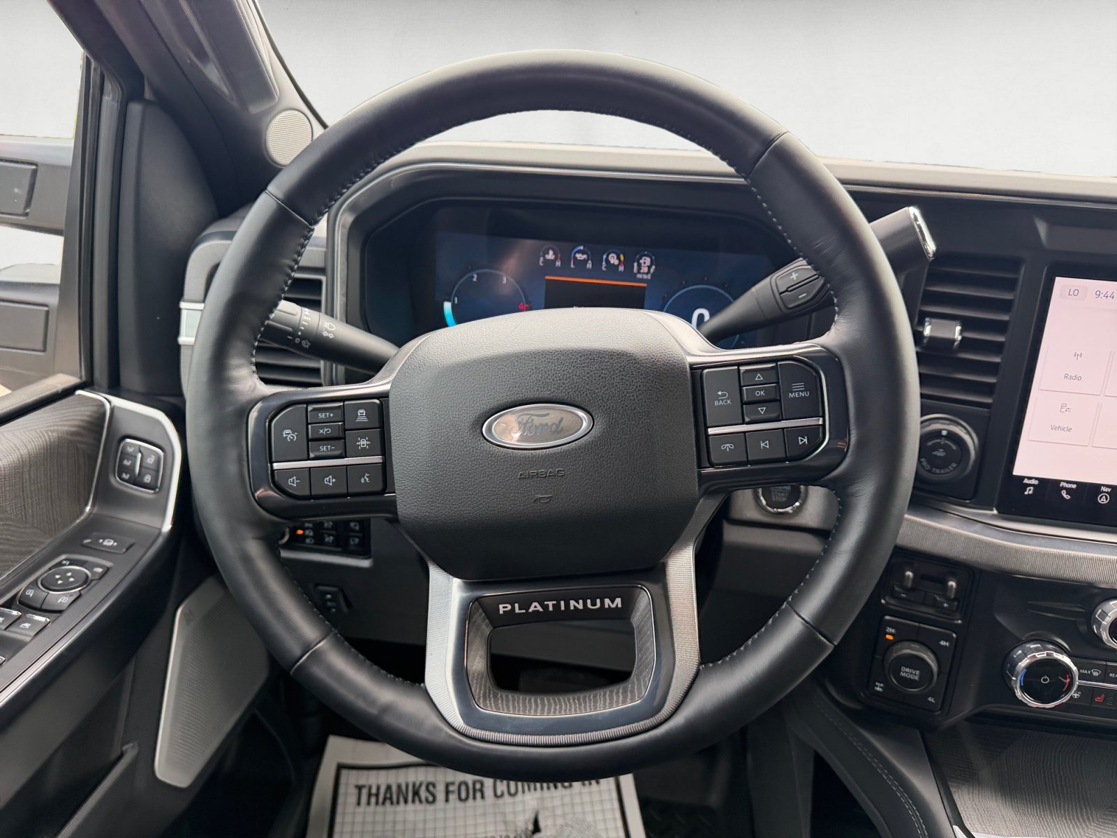 Used 2025 Star White Metallic Tri-Coat Ford Platinum image 11