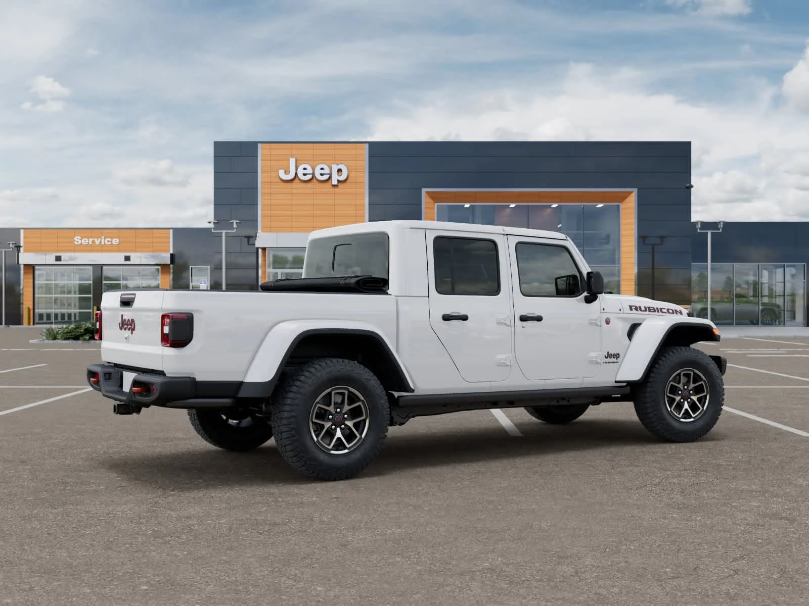 New 2027 Bright White Clearcoat Jeep Rubicon X image 4