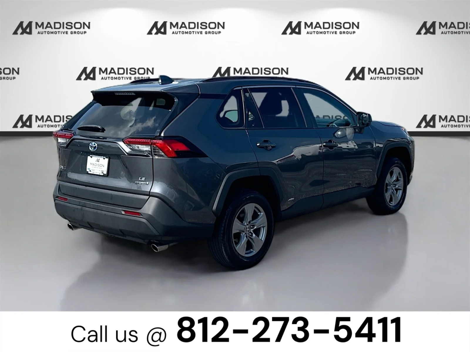 Used 2022 Gray Toyota Hybrid LE image 5