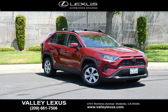 Used 2019 Red Toyota LE image 1