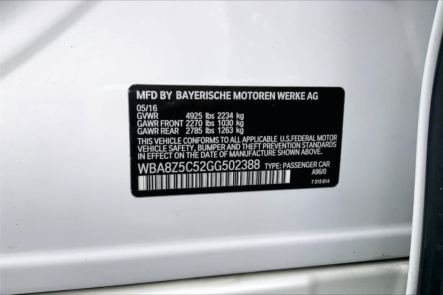 Certified Used 2016 White BMW 328i xDrive image 34