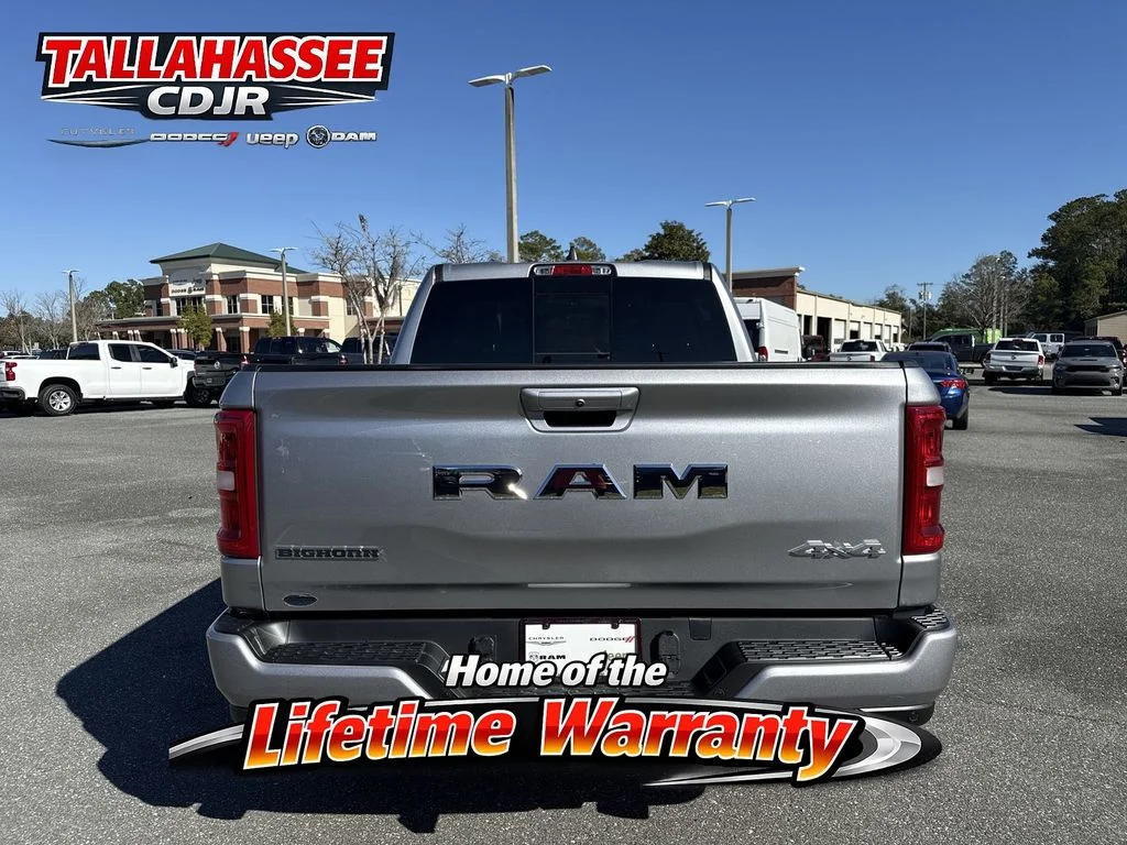 New 2026 Billet Silver Metallic Clearcoat RAM Big Horn/Lone Star image 4