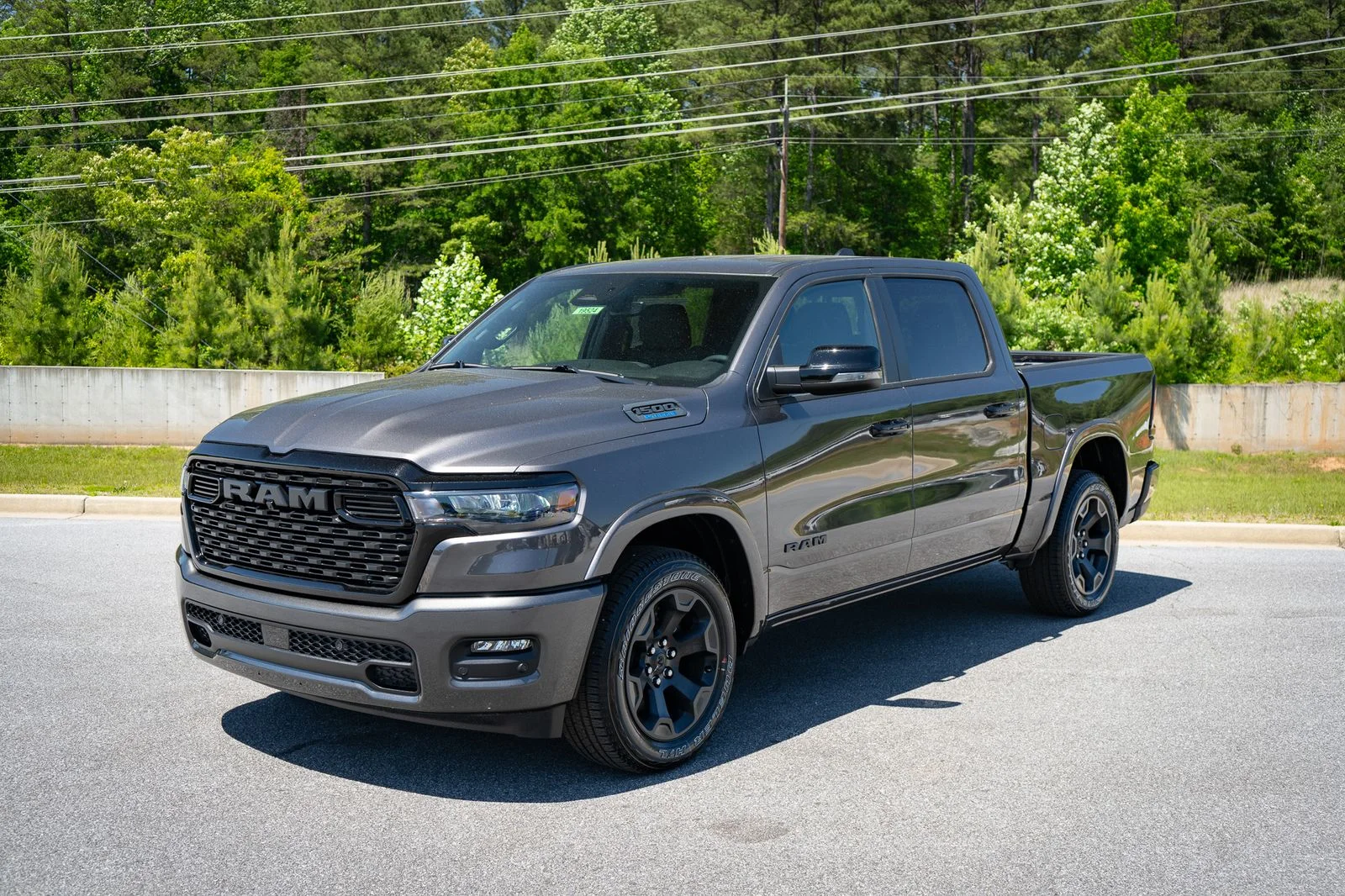 New 2026 Granite Crystal Metallic Clearcoat RAM Big Horn/Lone Star image 3