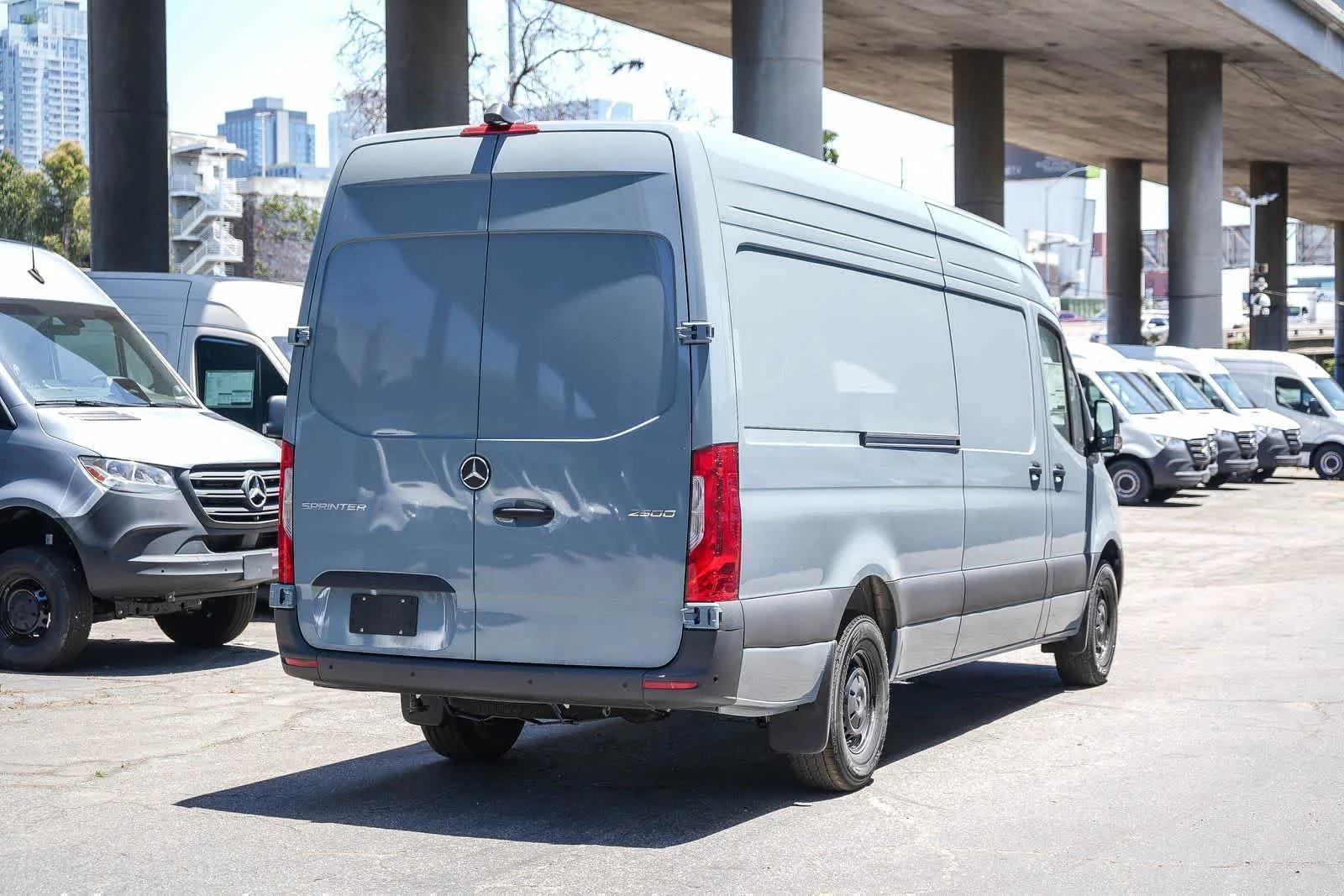 New 2026 Blue Gray Mercedes-Benz Cargo 170WB High Roof RWD 2.0L I4 Diesel Turbo HO image 7