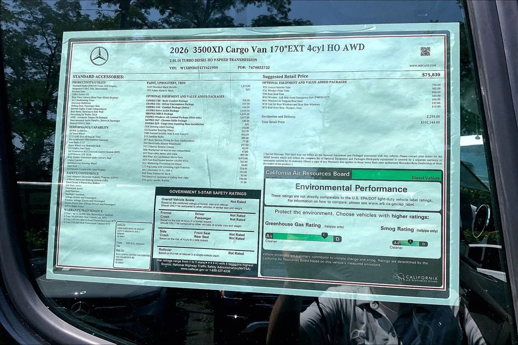 New 2026  Mercedes-Benz Cargo 170 WB image 12
