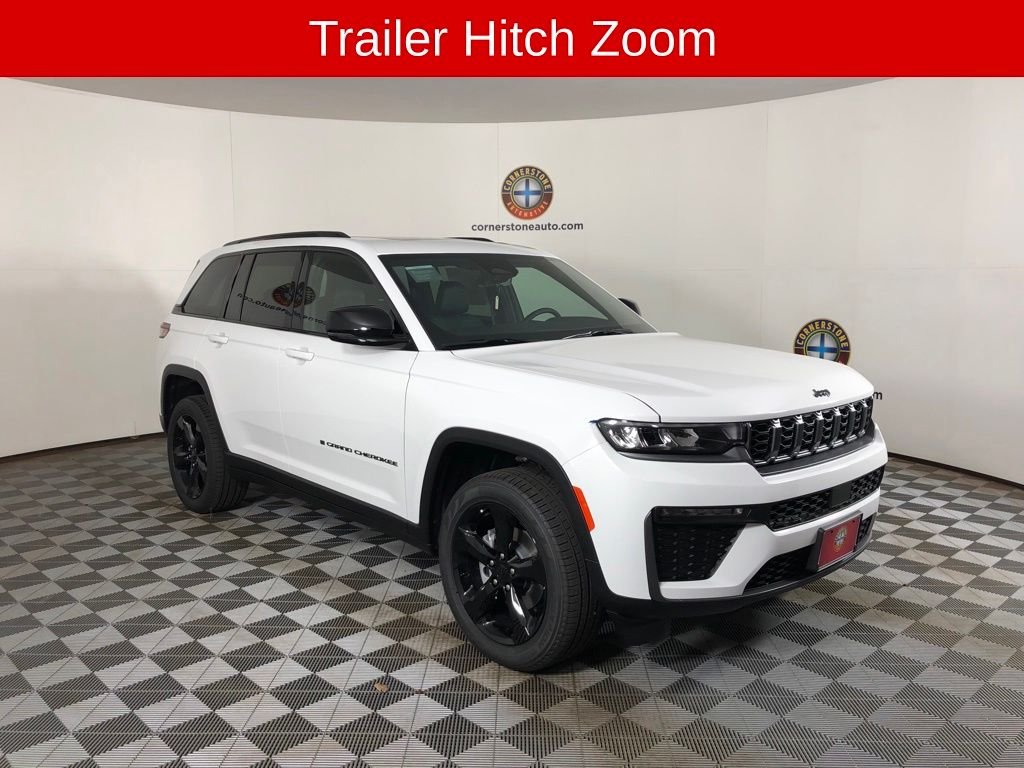 New 2026 Bright White Clear-Coat Exterior Paint Jeep Limited image 15
