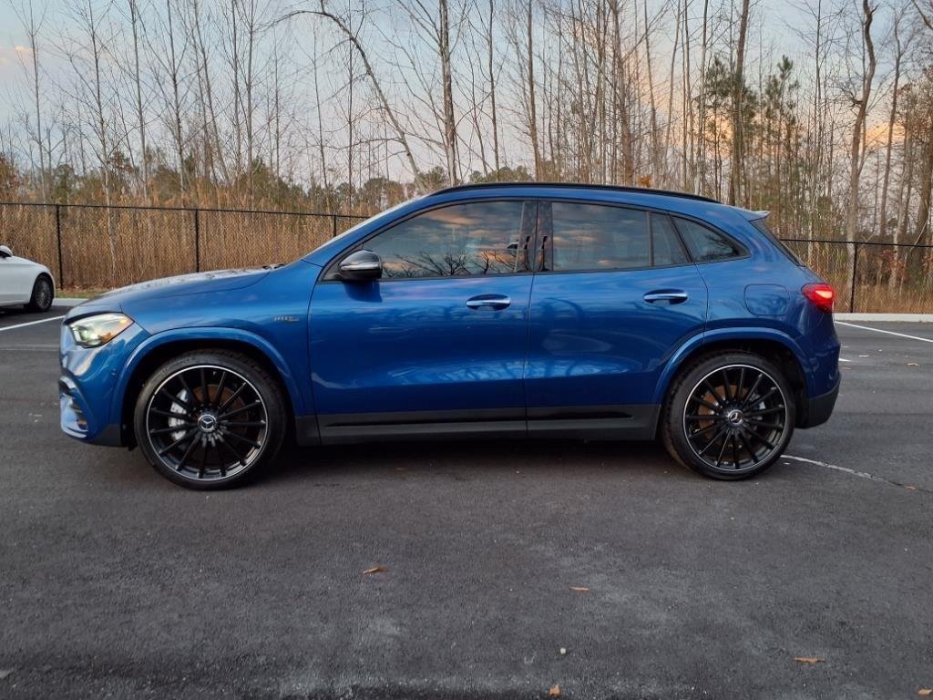Used 2025 Starling Blue Metallic Mercedes-Benz AMG® GLA 35 image 2