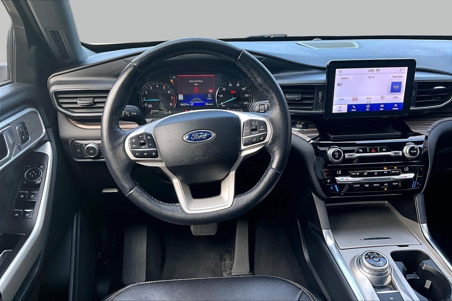 Used 2021 Carbonized Gray Metallic Ford Limited image 6