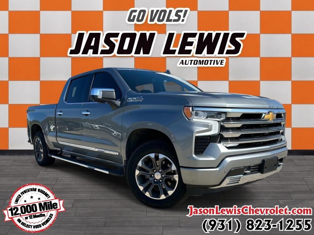 Used 2025 Sterling Gray Metallic Chevrolet High Country image 1