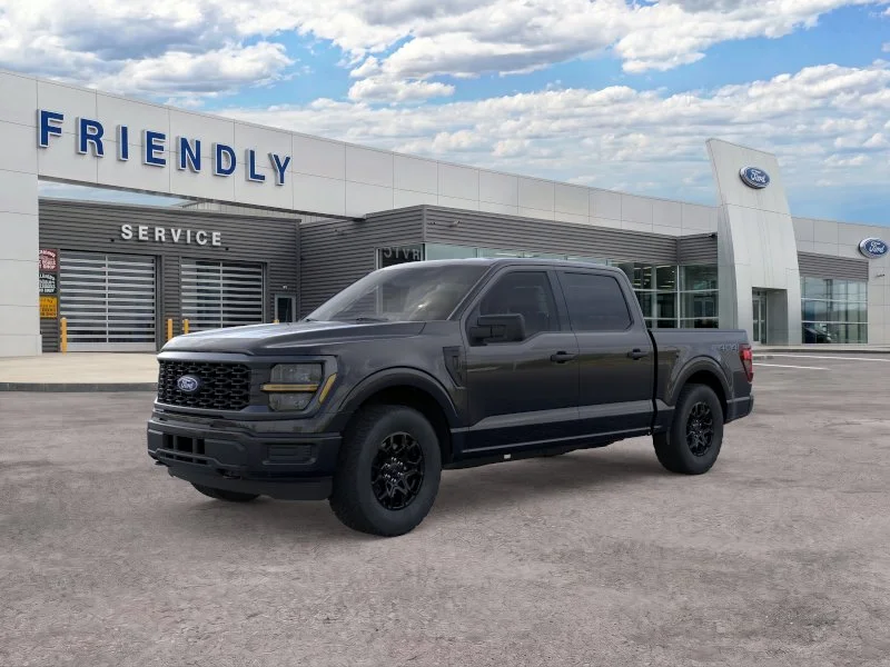 New 2026 Agate Black Metallic Ford STX® image 1