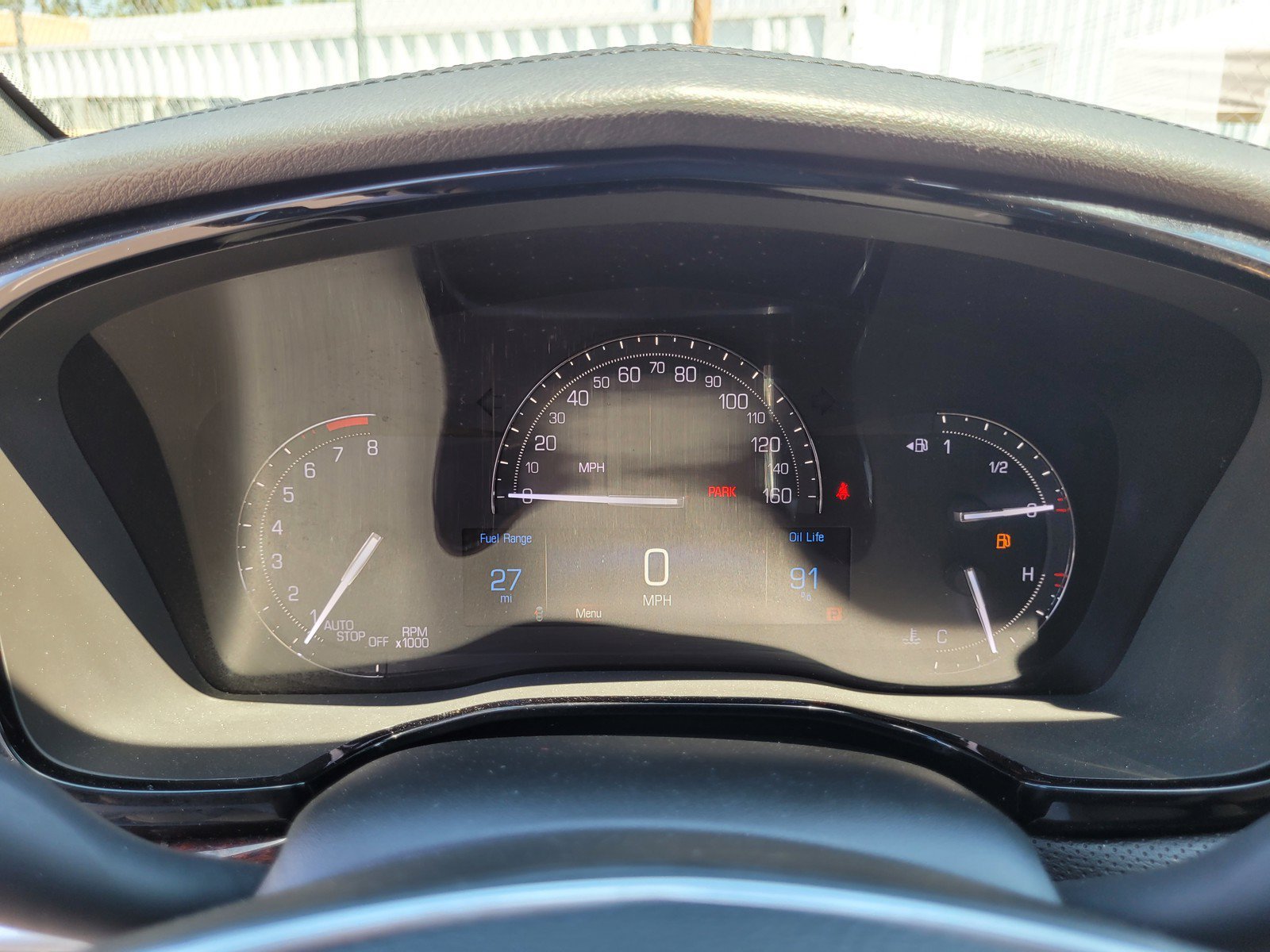 Used 2017 STELLAR BLACK METALLIC Cadillac Luxury FWD image 24
