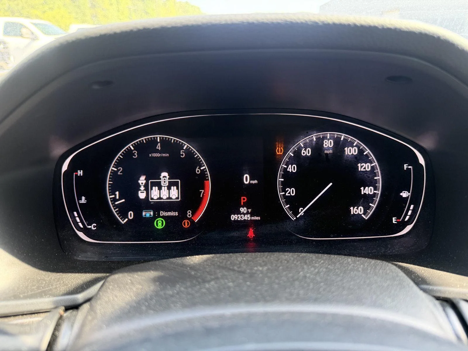 Used 2021 Platinum White Pearl Honda LX image 10