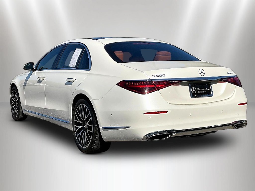 Certified Used 2023 MANUFAKTUR Diamond White Mercedes-Benz S 500 image 5