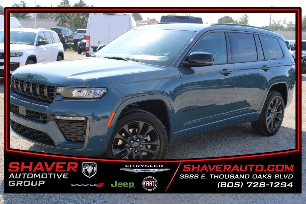New 2026 Steel Blue Exterior Paint Jeep Limited Reserve image 1