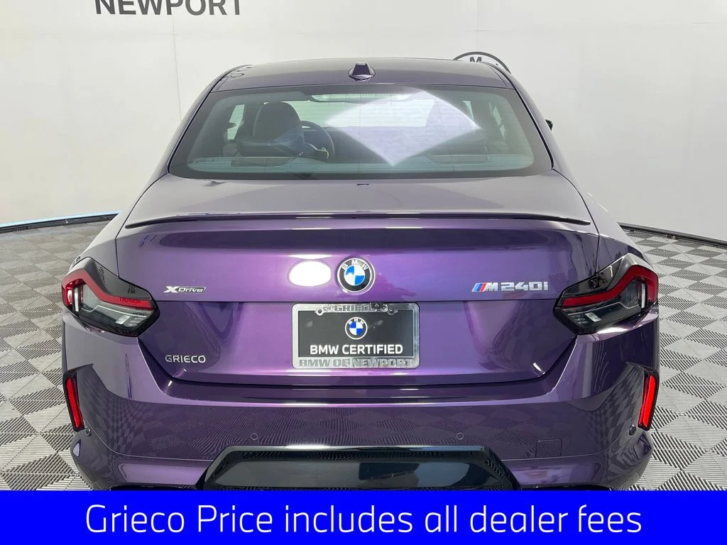 Certified Used 2025 Thundernight Metallic BMW M240i image 11