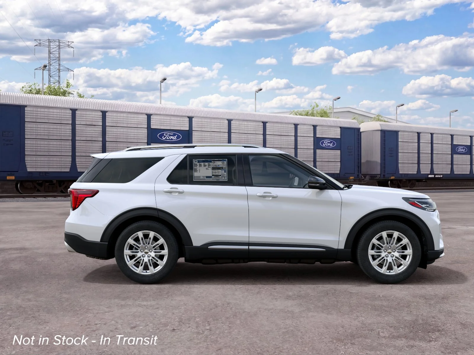 New 2027 Star White Metallic Tri-Coat Ford Platinum™ image 34
