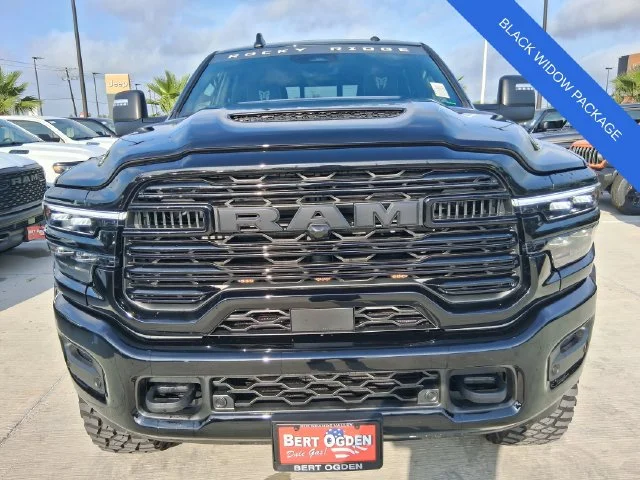 New 2026 Diamond Black Crystal Pearl-Coat Exterior Paint RAM Laramie image 2