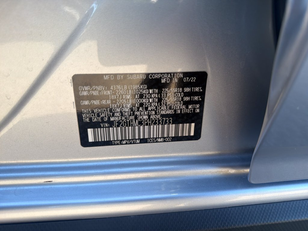 Used 2023 Silver Subaru Limited image 9