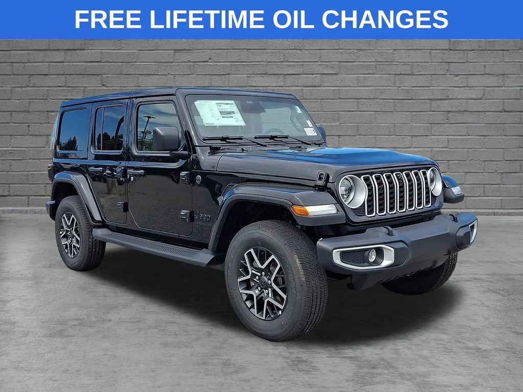 New 2027 Black Clearcoat Jeep Sahara image 1