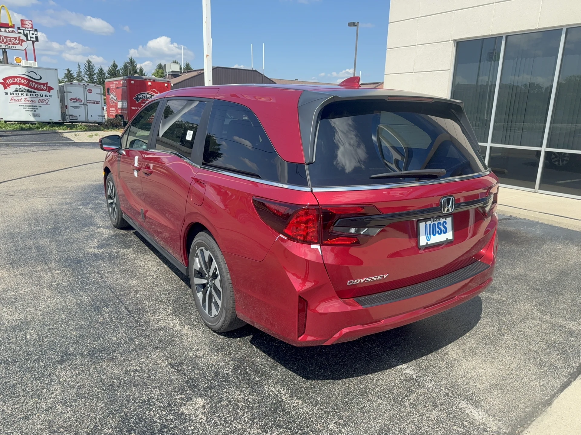 New 2026 Radiant Red Metallic II Honda EX-L image 7