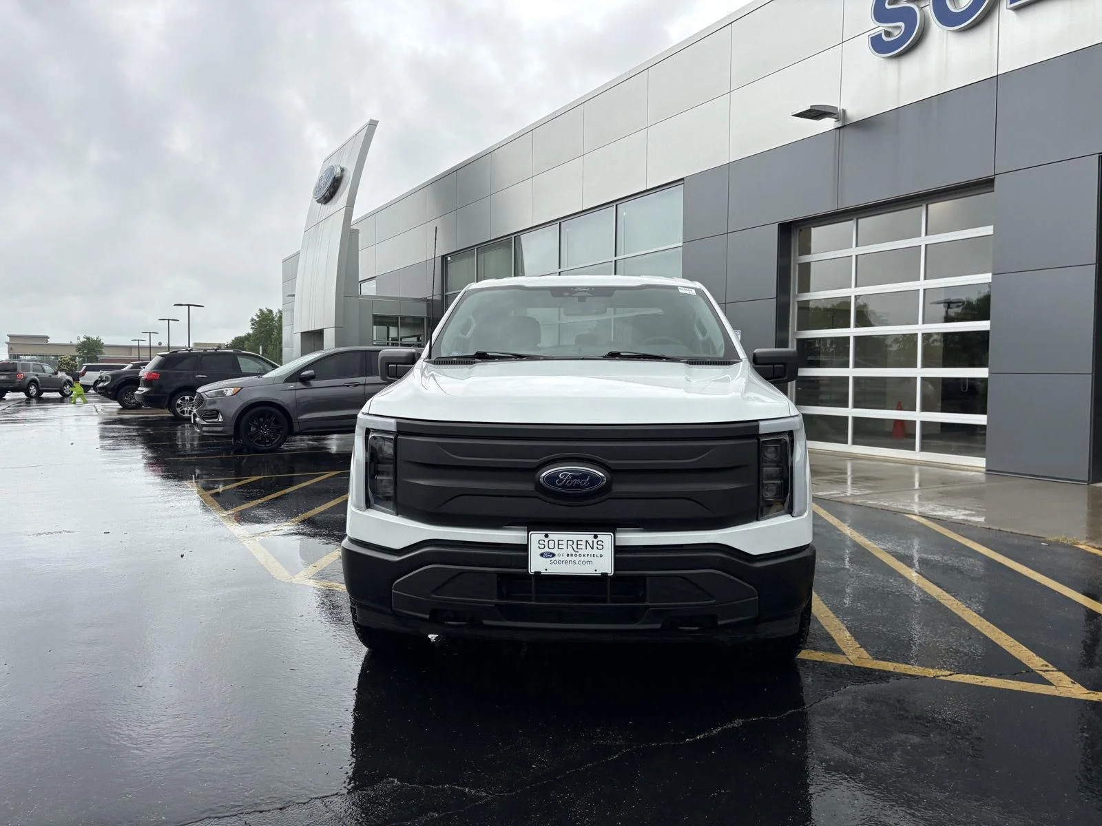 Used 2022 Ford F-150 Lightning Pro with VIN 1FTVW1EL7NWG14903 for sale in Brookfield, WI