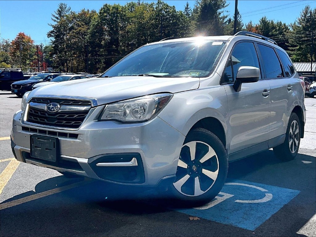 Used 2018 Subaru Forester Premium with VIN JF2SJAEC9JG608978 for sale in Swanzey, NH